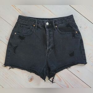 Wild Fable Super Hi-Rise Distressed Denim Shorts